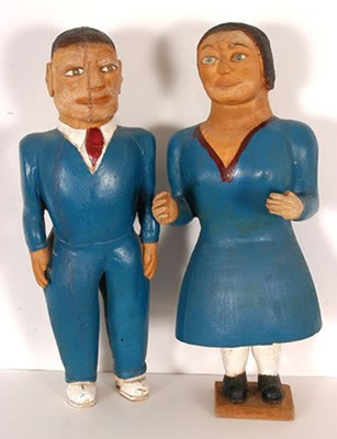 COUPLE IN BLUE