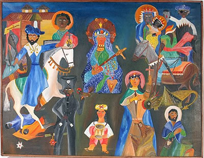 VOODOO ICONS by Gerard Paul - Auction record, sale price, and art valuation. Compare with similar artists and explore comparable artworks.