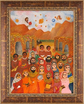 Crowd by Edith Tenbrink - Auction record, sale price, and art valuation. Compare with similar artists and explore comparable artworks.