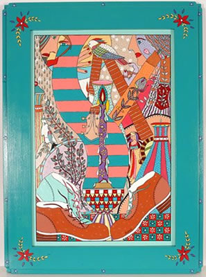 Sample artwork by Billy Roper (20/21st century), known for outsider folk art - View similar artists and auction records