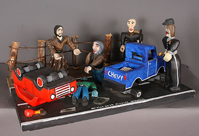 The Wreck, Mi Vida de 25, 1999 by Nicholas Herrera - Auction record, sale price, and art valuation. Compare with similar artists and explore comparable artworks.