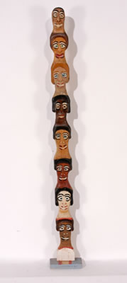 Eight Face Totem