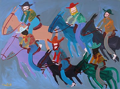 On the Run Western Scene