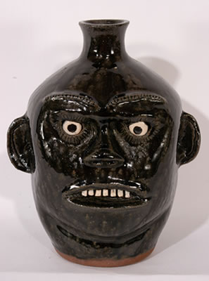 Negro-Stylized Face Jug