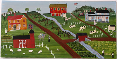 Glimpse of Plain People by Cher Shaffer - Auction record, sale price, and art valuation. Compare with similar artists and explore comparable artworks.