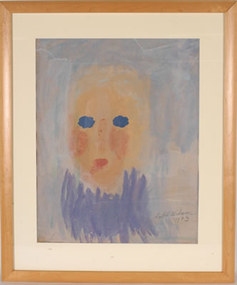 Portrait of Sybil Deyarmon Gibson: Self-portrait