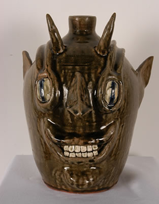 Devil Face Jug