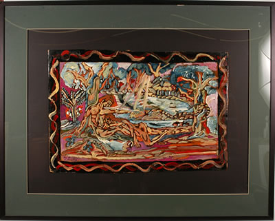Erotic Scene In the Garden of Eden by Rudy Bostic - Auction record, sale price, and art valuation. Compare with similar artists and explore comparable artworks.