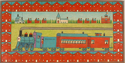 Reading Railroad, #938 by John Savitsky - Auction record, sale price, and art valuation. Compare with similar artists and explore comparable artworks.