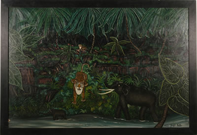 Leaping Tiger by Victor Gatto - Auction record, sale price, and art valuation. Compare with similar artists and explore comparable artworks.