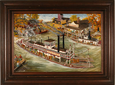 Steam Paddle Boat