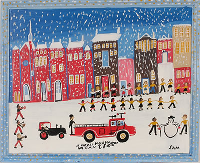 If We All Hold Hands (Snow Scene)