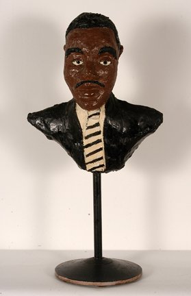 Martin Luther King by Vernon Burwell - Auction record, sale price, and art valuation. Compare with similar artists and explore comparable artworks.