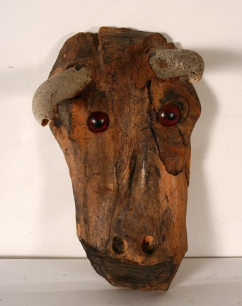 Bull Head with Horns by Jessie Aaron - Auction record, sale price, and art valuation. Compare with similar artists and explore comparable artworks.