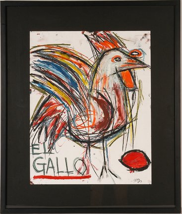 El Gallo by Matt Sesow - Auction record, sale price, and art valuation. Compare with similar artists and explore comparable artworks.