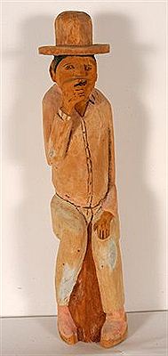 Seated Smoking Man. c. 1991