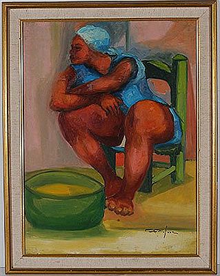 Femme Avec Un Bol