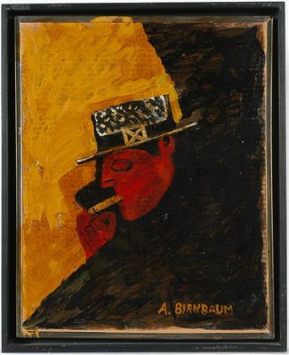 Portrait of Aaron Birnbaum: Self-Portrait of Johnnie On His TX Farm