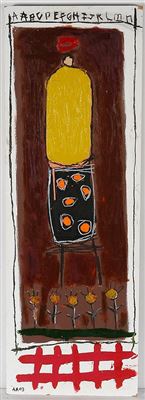 Lady in Yellow by Edward Goss - Auction record, sale price, and art valuation. Compare with similar artists and explore comparable artworks.