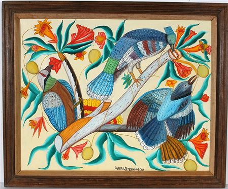 Bird Drinking Nectar