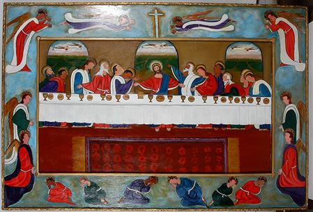 Last Supper by Lorenzo Scott - Auction record, sale price, and art valuation. Compare with similar artists and explore comparable artworks.