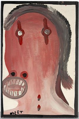 Portrait of Mose Ernest Tolliver: Grotesque Self Portrait.