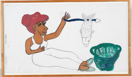 Girl with Fish