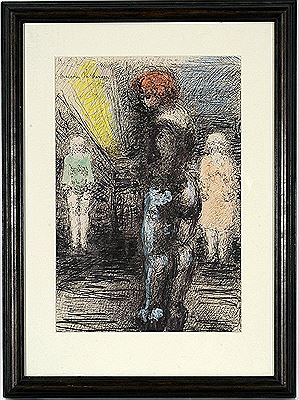 Sample artwork by Malcolm McKesson (1909 - 1999), known for outsider art, drawings - View similar artists and auction records