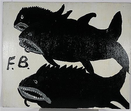 Black Fish by Freddie Brice - Auction record, sale price, and art valuation. Compare with similar artists and explore comparable artworks.