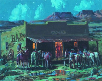 Night Time at Maggie's