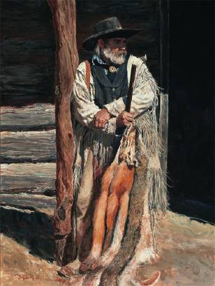 Mountain Man with his Sharps Rifle