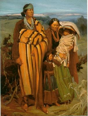 Navajo Family