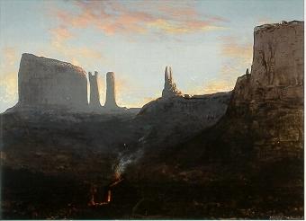 Early Morning in Monument Valley by James Swinnerton - Auction record, sale price, and art valuation. Compare with similar artists and explore comparable artworks.