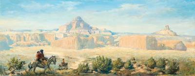 Sample artwork by Joseph Willis (1876 - 1960), known for tree landscape and indian subject painting, photography - View similar artists and auction records
