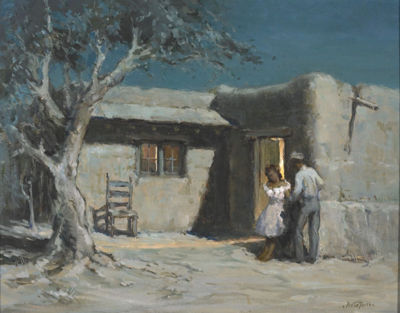 Lovers Moon by Marjorie Tietjens - Auction record, sale price, and art valuation. Compare with similar artists and explore comparable artworks.