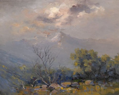 Maude A (McMullen) Leach - artist photo for art wanted listing (Denver, CO)