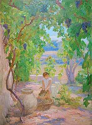 Sous la charmille by Loys Joseph Prat - Auction record, sale price, and art valuation. Compare with similar artists and explore comparable artworks.