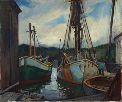 Boats in a Harbor