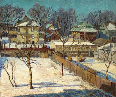 "Back-Yards", Oak Park Illinois