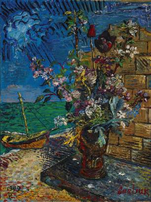 Flowers by the Sea