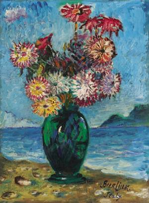 Flowers on the Italian Coast