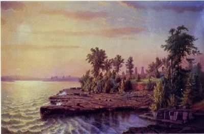 Carleton Island Point, St. Lawrence Rive