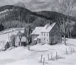 Winter Vermont by Arthur Lingquist - Auction record, sale price, and art valuation. Compare with similar artists and explore comparable artworks.