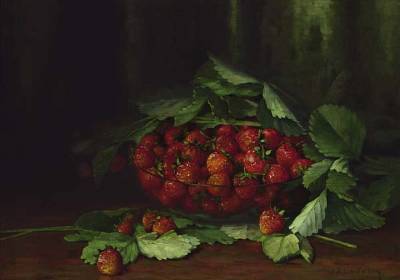 A Bowl of Freshly Picked Strawberries by Jonas LaValley - Auction record, sale price, and art valuation. Compare with similar artists and explore comparable artworks.
