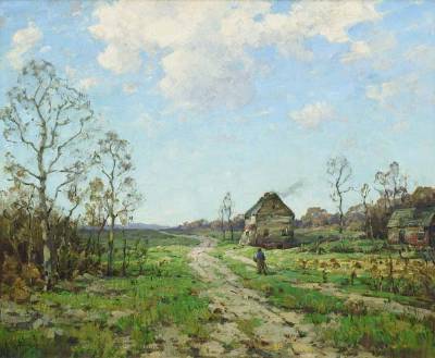 A Back Road Wassaic, New York by Walter Hartson - Auction record, sale price, and art valuation. Compare with similar artists and explore comparable artworks.
