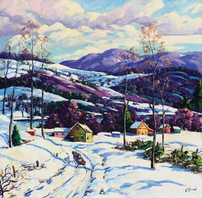 Winter Landscape, Bucks County