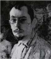 Portrait of Frederick Friis: Self-portrait