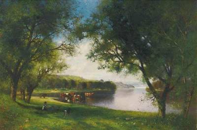 Resting Along the Side of the River