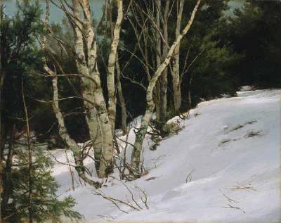 The White Birches-A Winter Study by Robert Decker - Auction record, sale price, and art valuation. Compare with similar artists and explore comparable artworks.