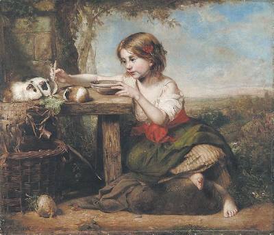 Feeding the Pets by John Thomas Peele - Auction record, sale price, and art valuation. Compare with similar artists and explore comparable artworks.